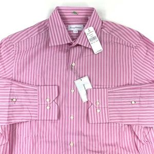 Tommy Bahama Dress Shirt Maui Estate Pink